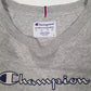 Womens Grey Champion  Crewneck Jumper