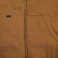 Mens Brown Lee Sherpa Lined  Coat