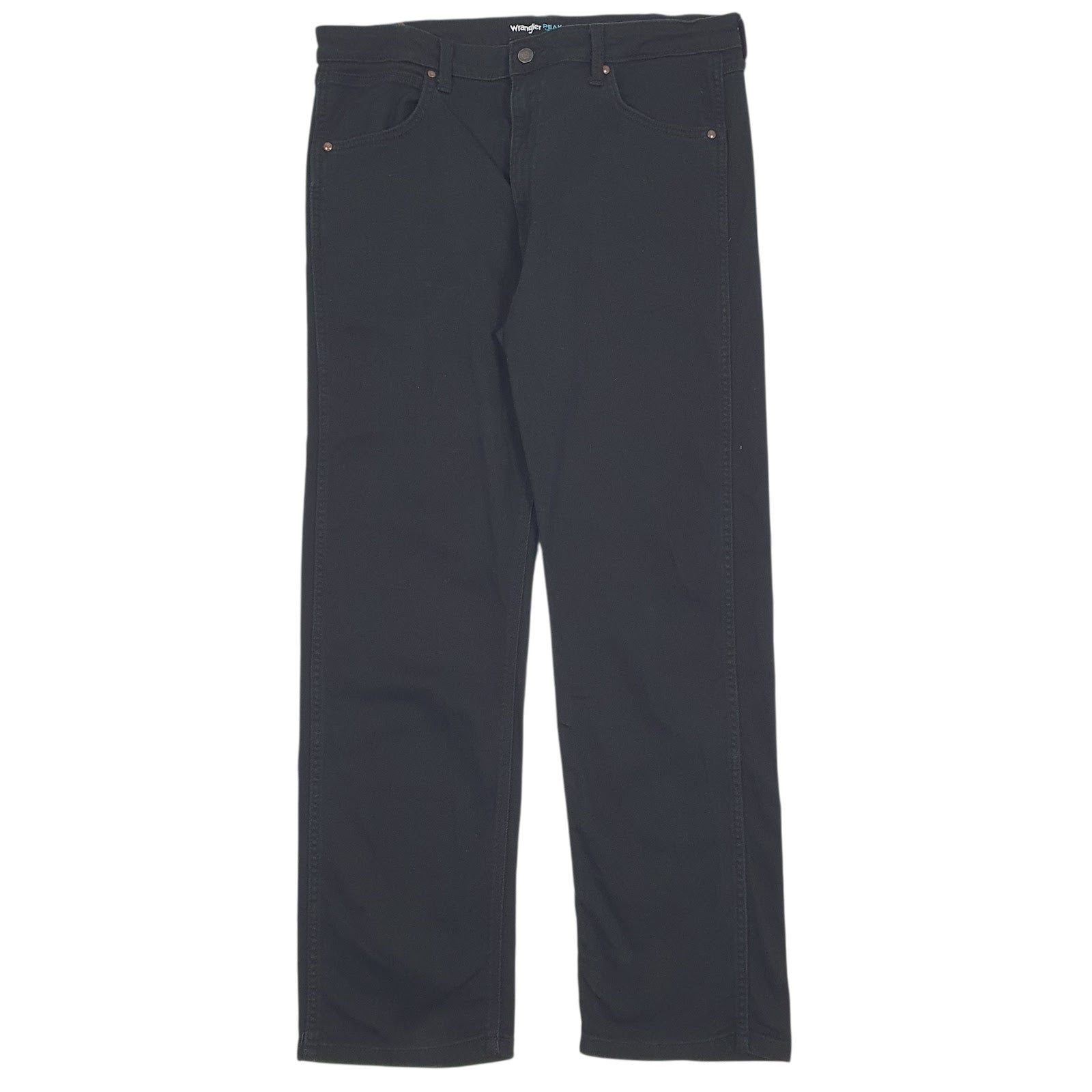 Mens Black Wrangler  Peak Comfort JeansW36 L30