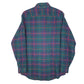 Mens Green L.L.Bean Flannel Vintage 90s Made In USA  Shirt