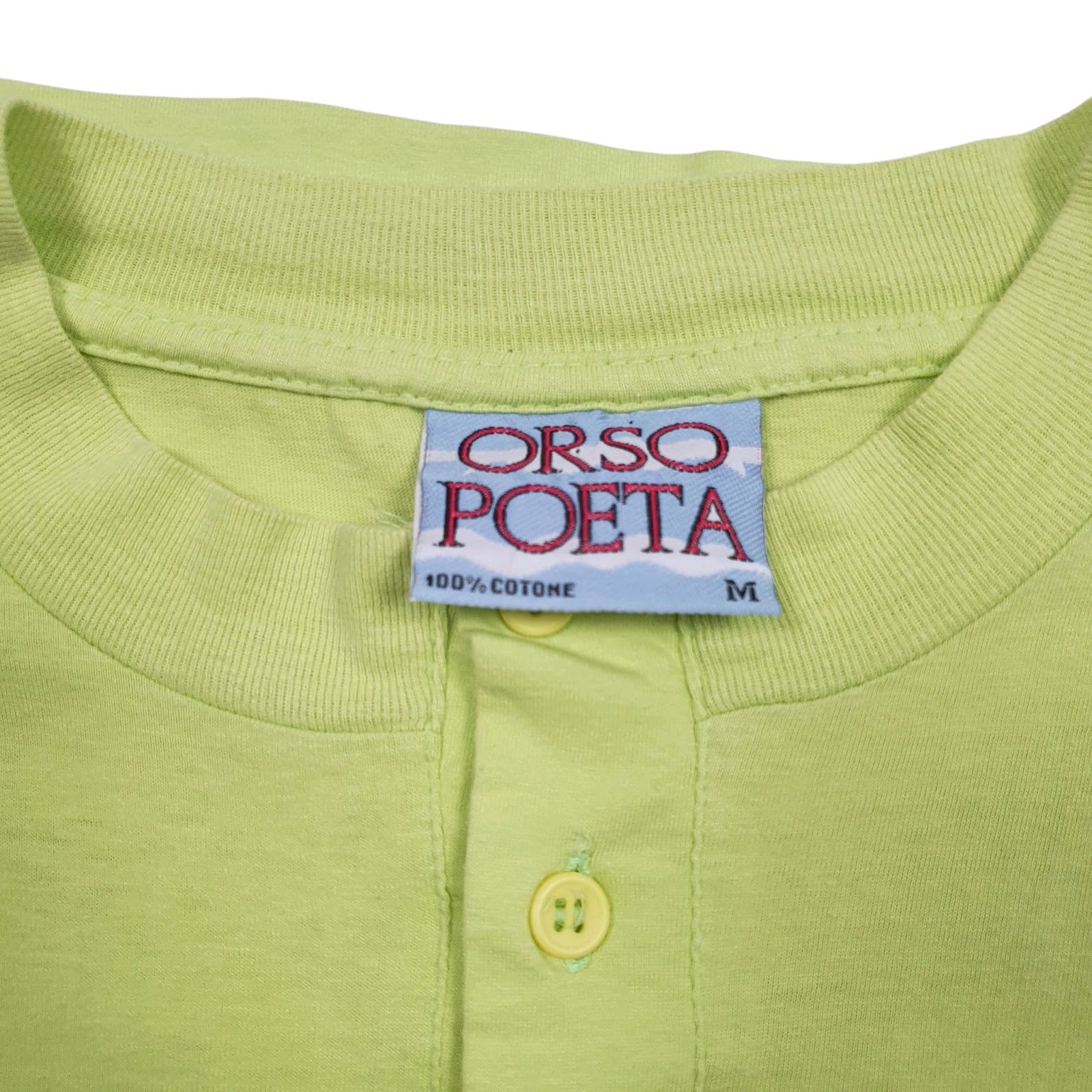 Mens Green Orso Poeta   Polo Shirt