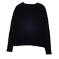 Womens Black Angel Devil Knit V Neck Jumper