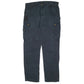 Mens Black Carhartt B342 Cargo Trousers