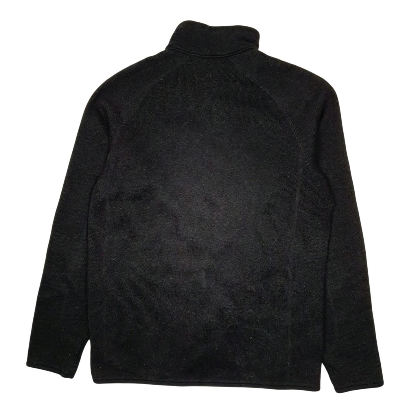 Mens Black Patagonia Better Sweater Full Zip Jumper