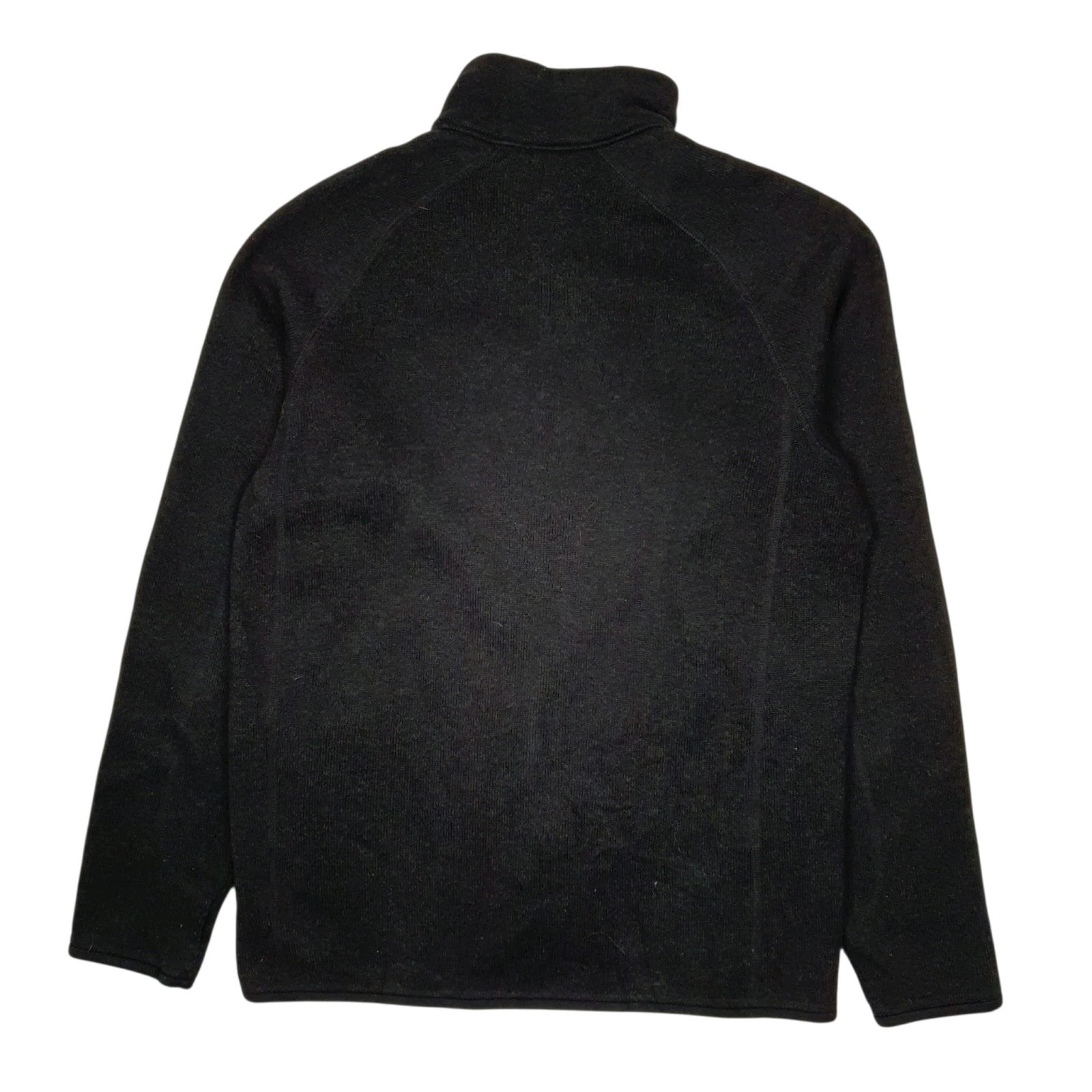 Mens Black Patagonia Better Sweater Full Zip Jumper