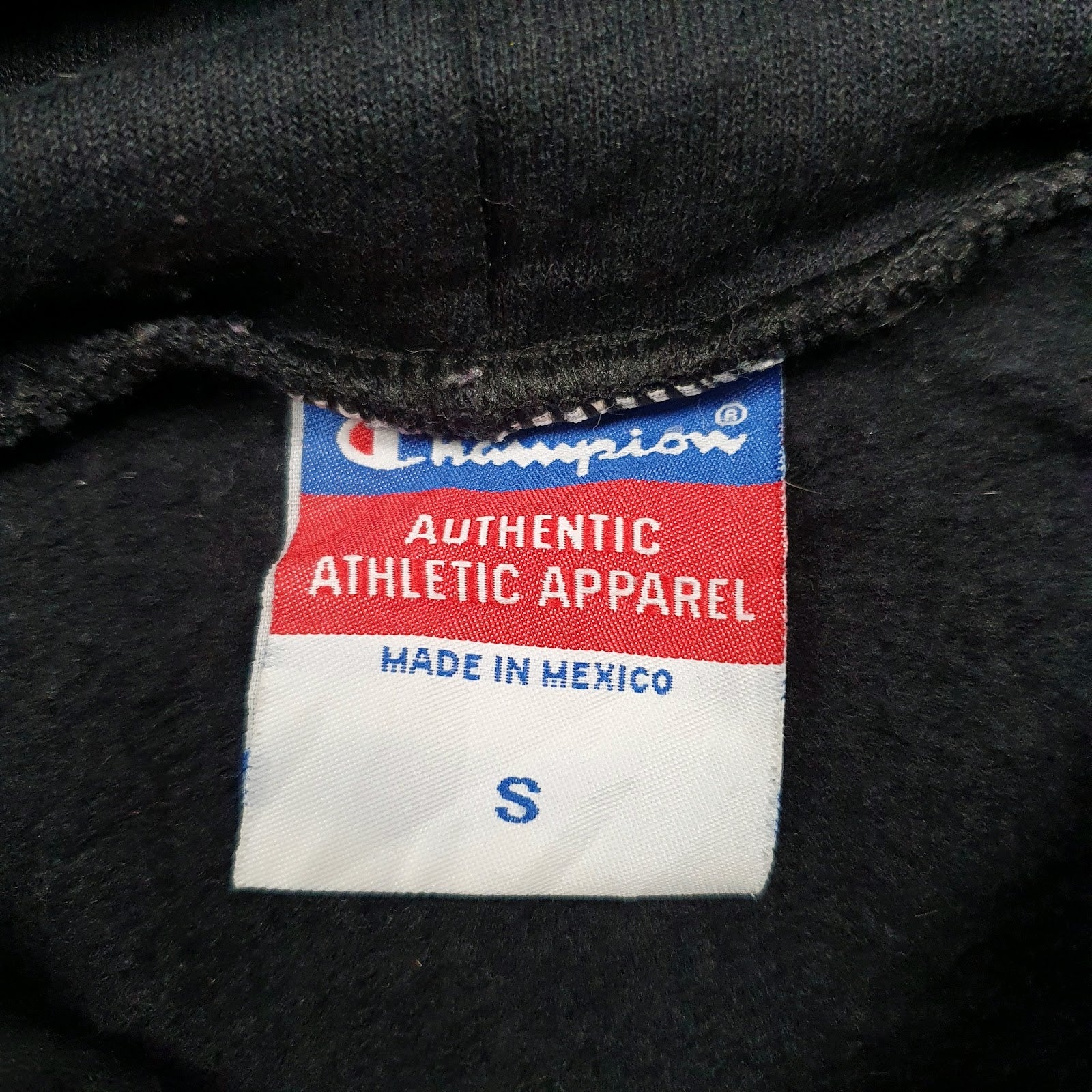 Womens Black Champion Miami Hoodie Jumper