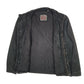 Mens Black Levis Bomber Military  Coat