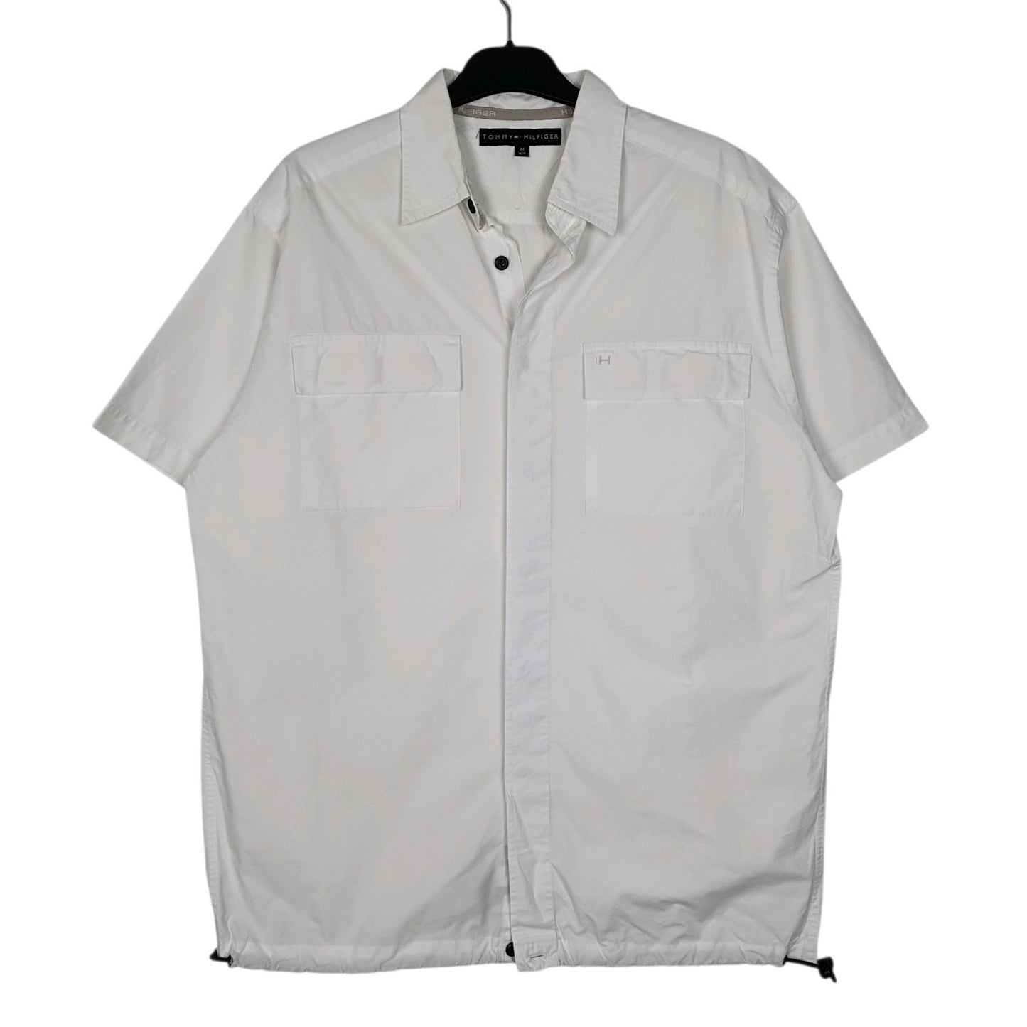 Mens White Tommy Hilfiger  Short Sleeve Shirt