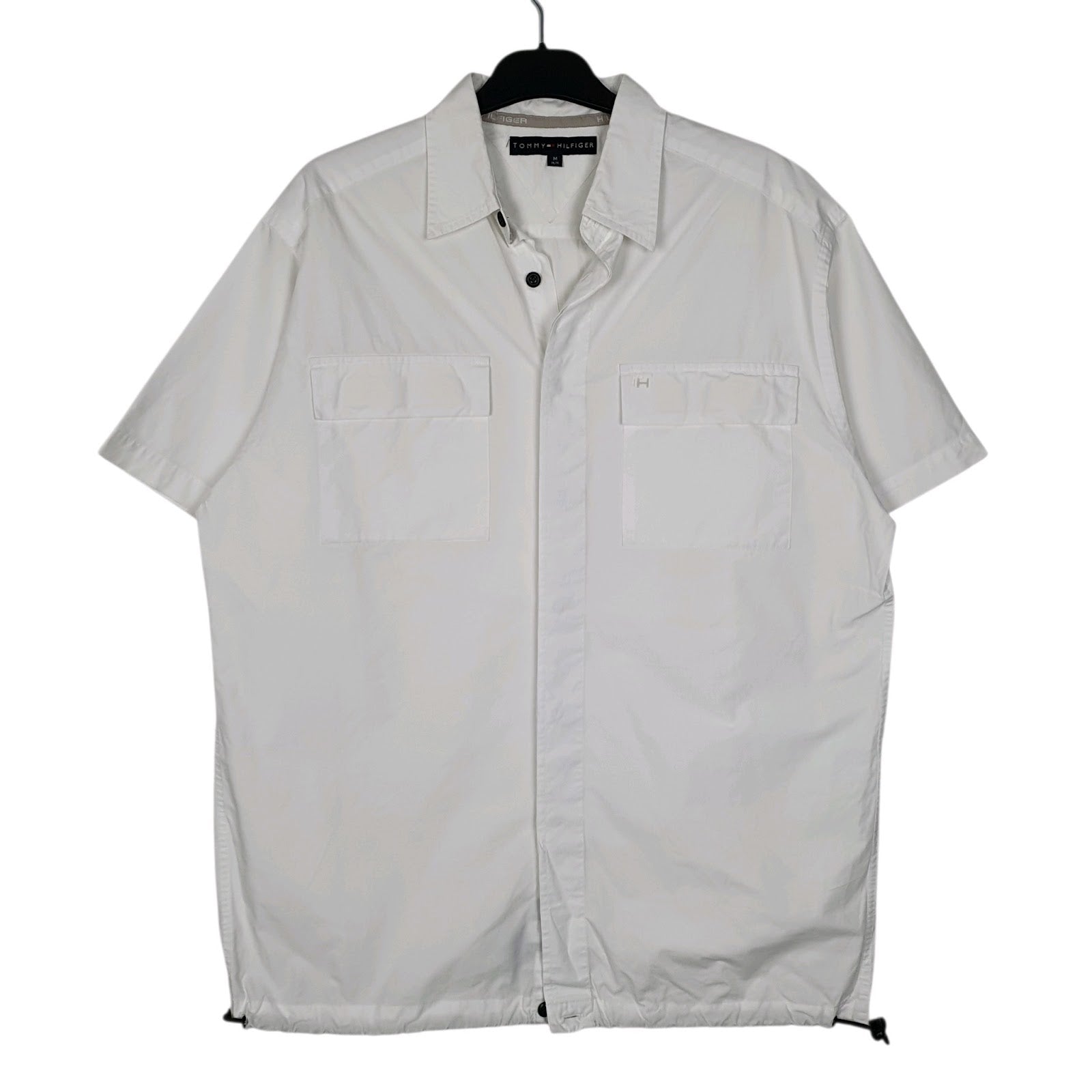 Mens White Tommy Hilfiger  Short Sleeve Shirt