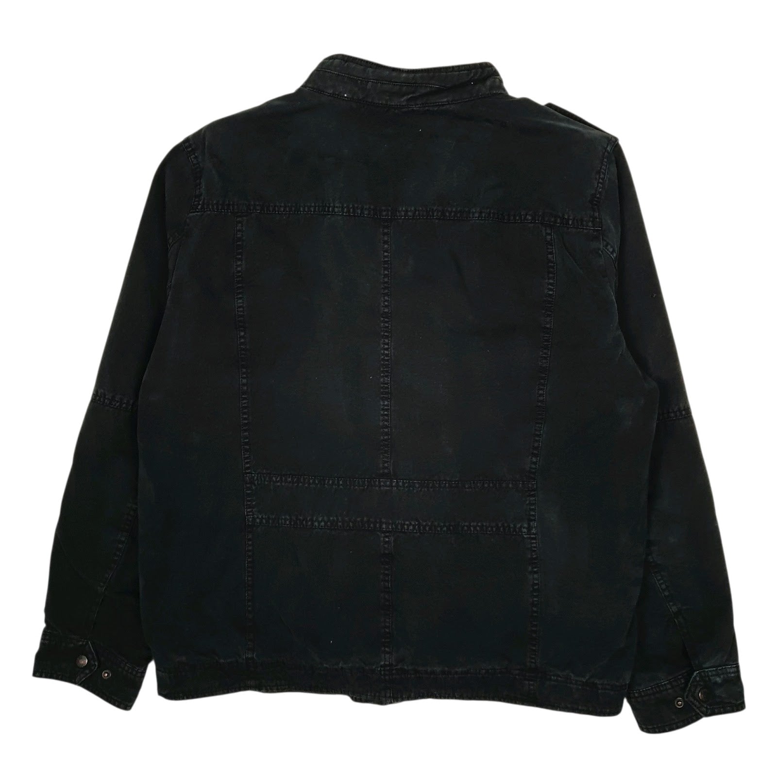 Mens Black Levis Bomber Type 3 Trucker Sherpa Lined Windbreaker  Coat