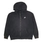Mens Black Nike Hoodie Full Zip Jumper