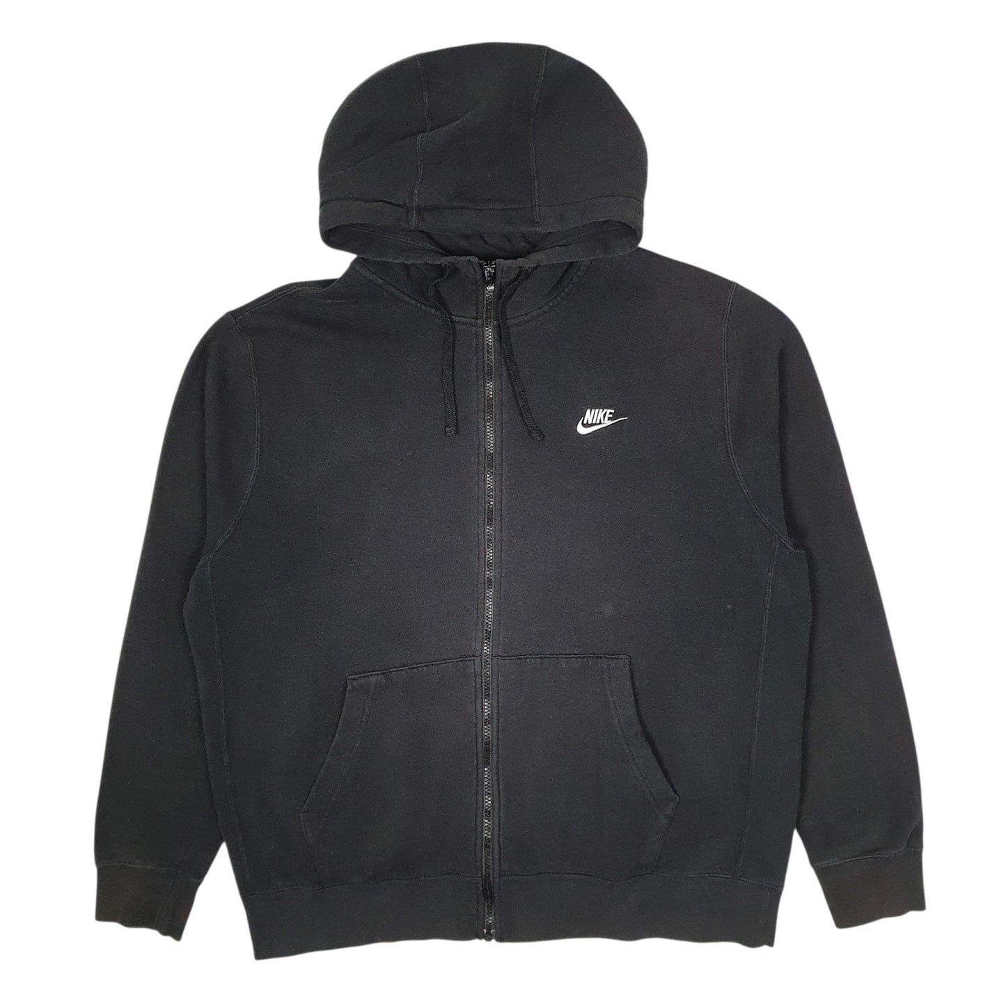 Mens Black Nike Hoodie Full Zip Jumper