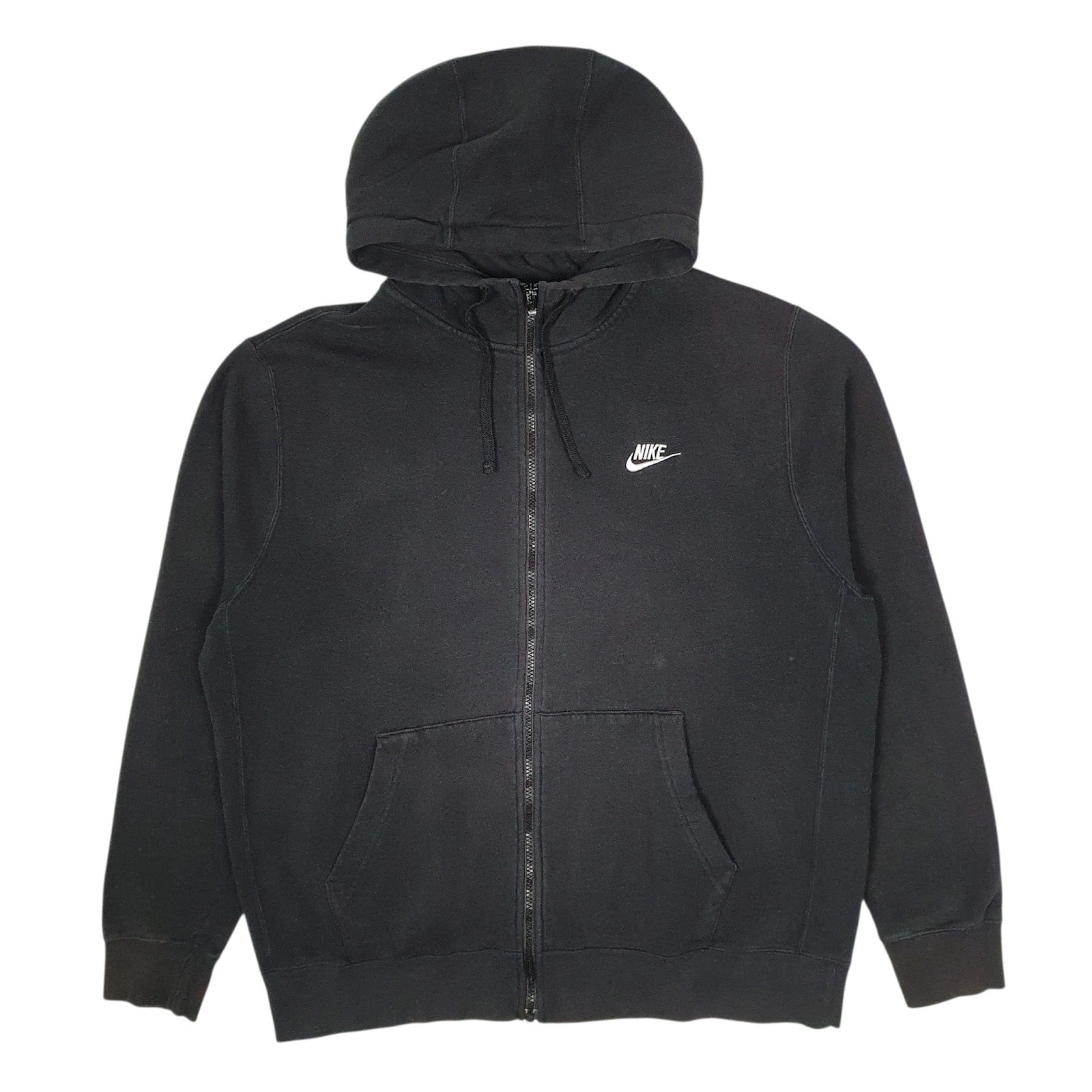 Mens Black Nike Hoodie Full Zip Jumper