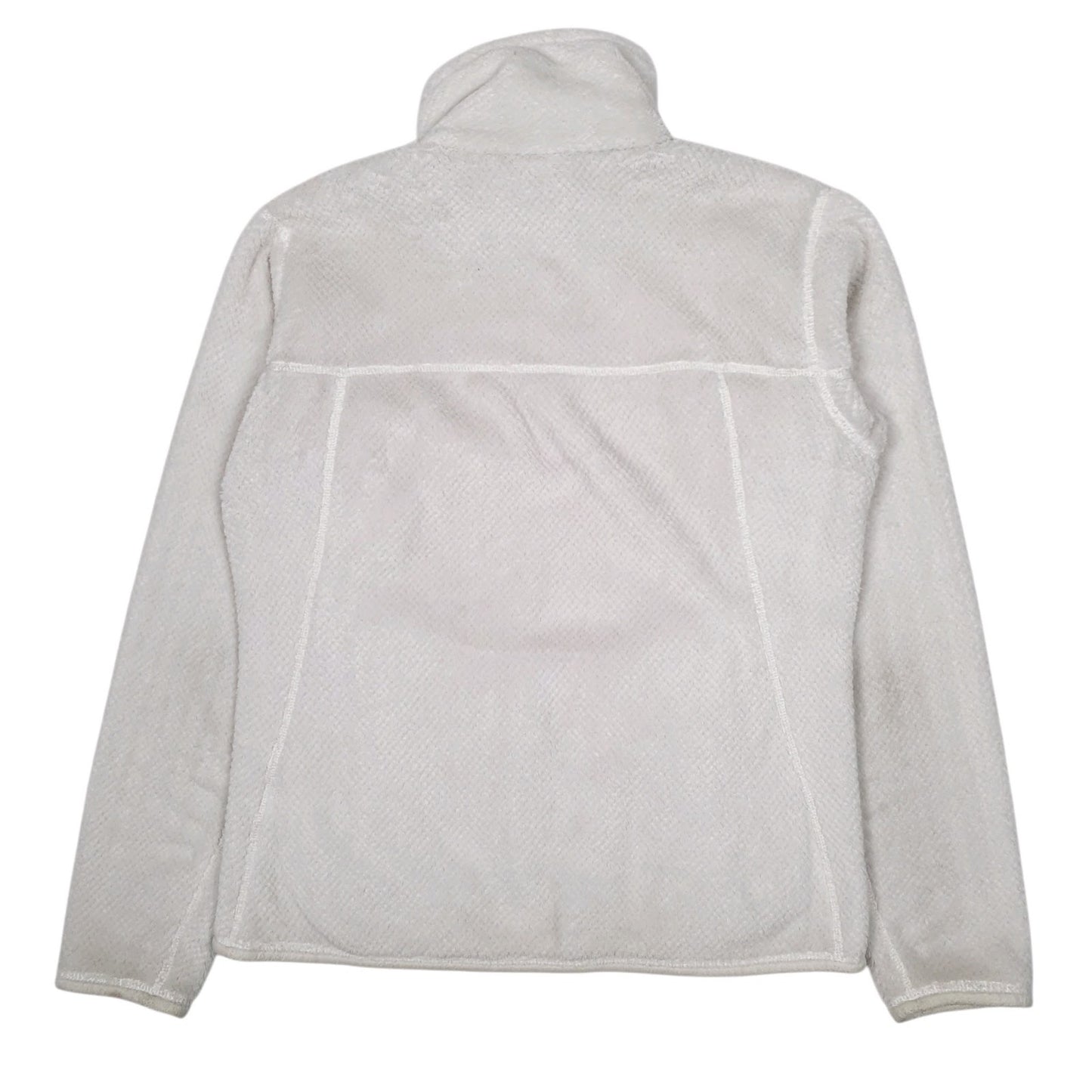 Womens White Patagonia Re Tool Snap T Quarter Zip Jumper