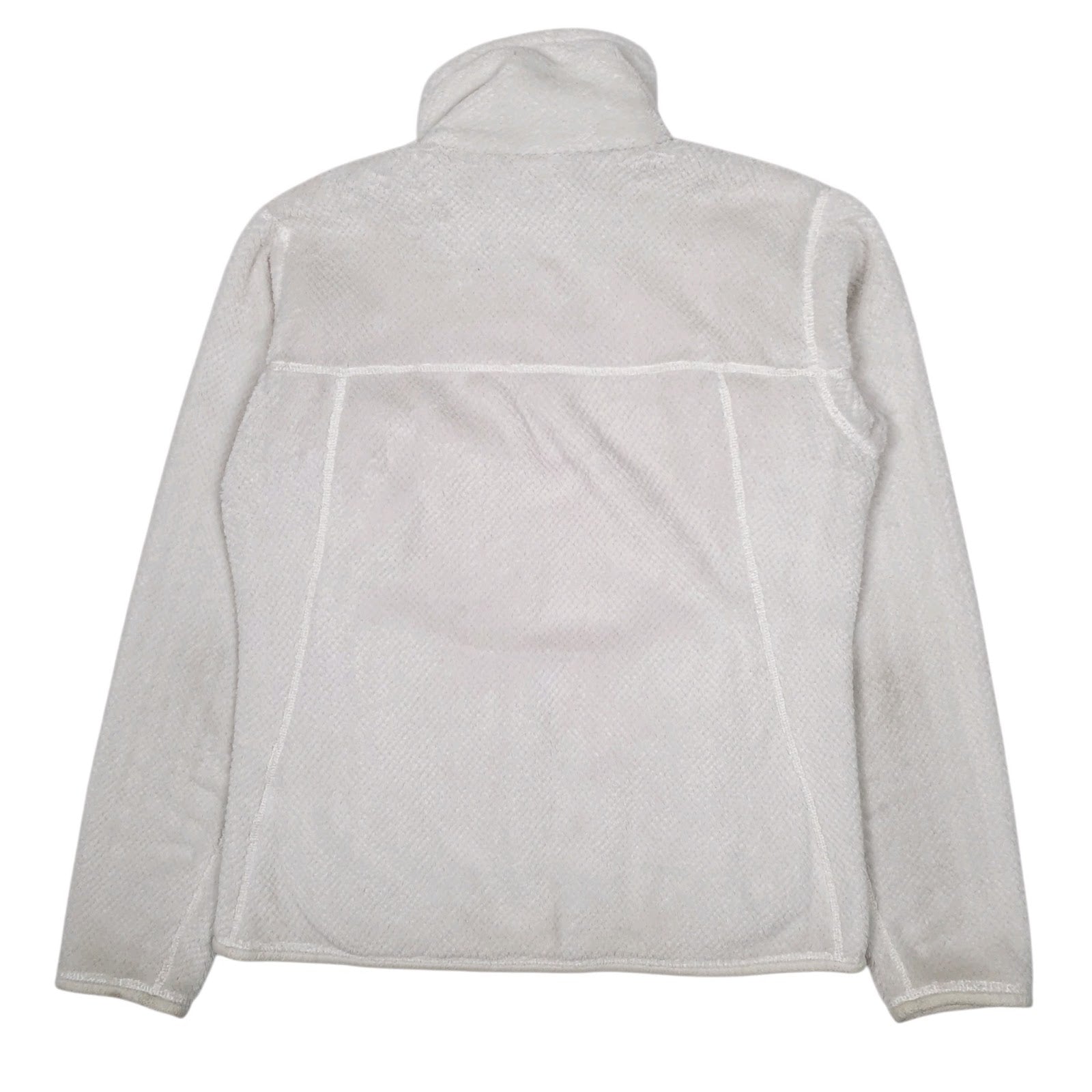 Womens White Patagonia Re Tool Snap T Quarter Zip Jumper