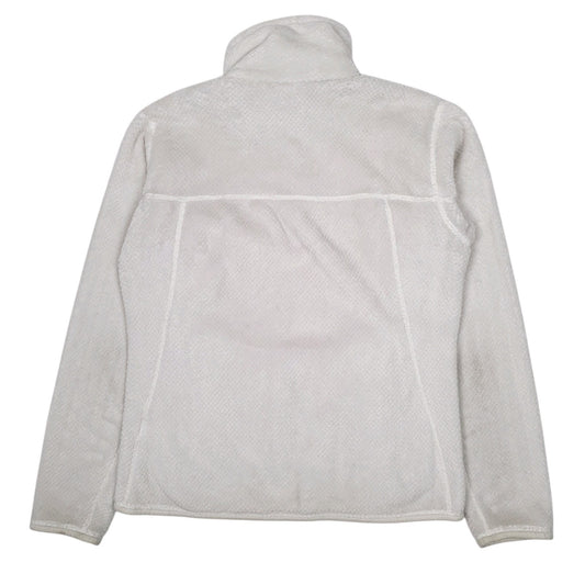 Womens White Patagonia Re Tool Snap T Quarter Zip Jumper