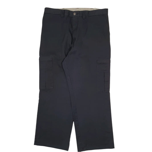 Mens Navy Dickies  Cargo Trousers