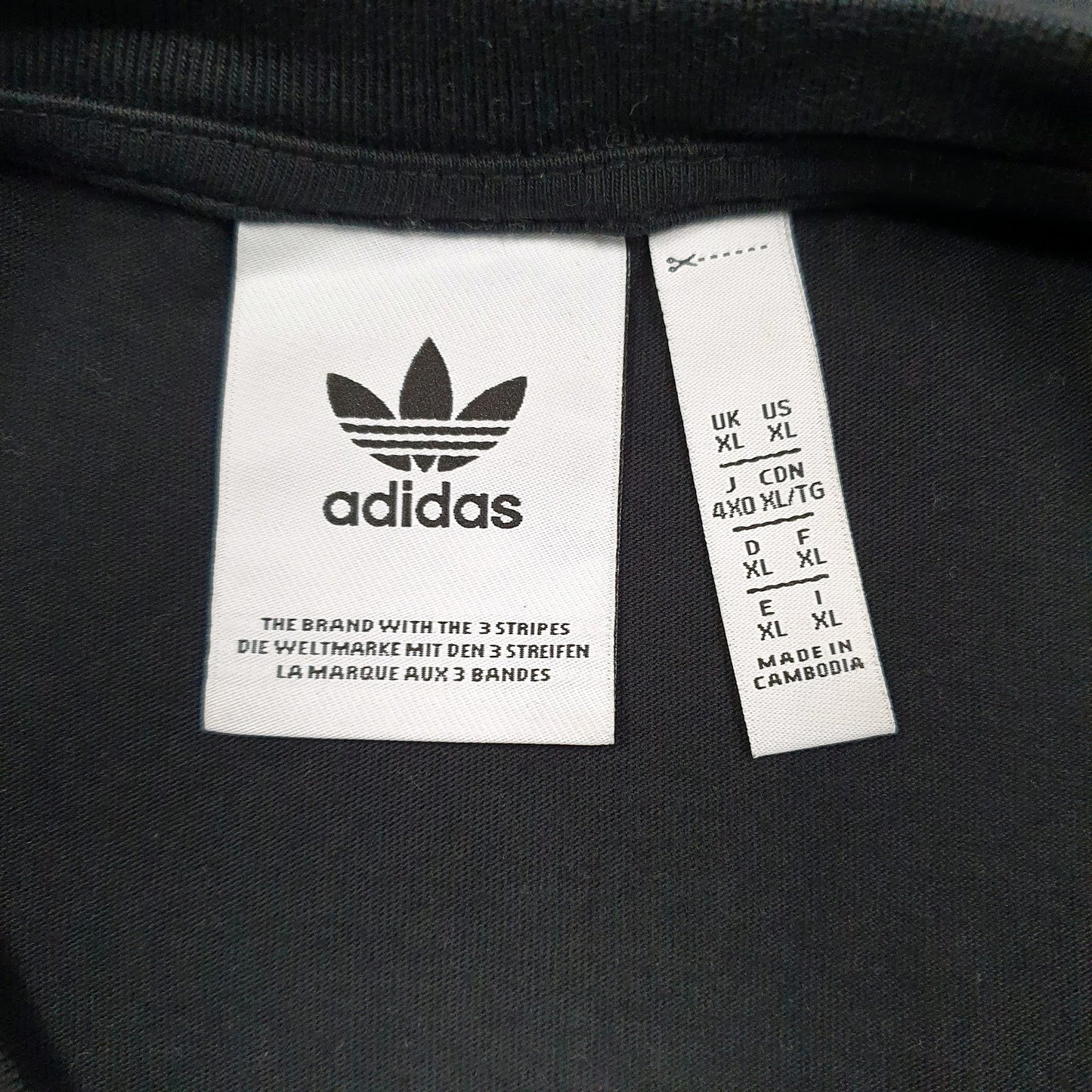 Mens Black Adidas Spellout Quarter Zip T Shirt
