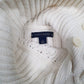 Womens White Tommy Hilfiger Cable Knit Turtle Neck Jumper