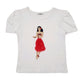 Womens White Zara  Short Sleeve T Shirt
