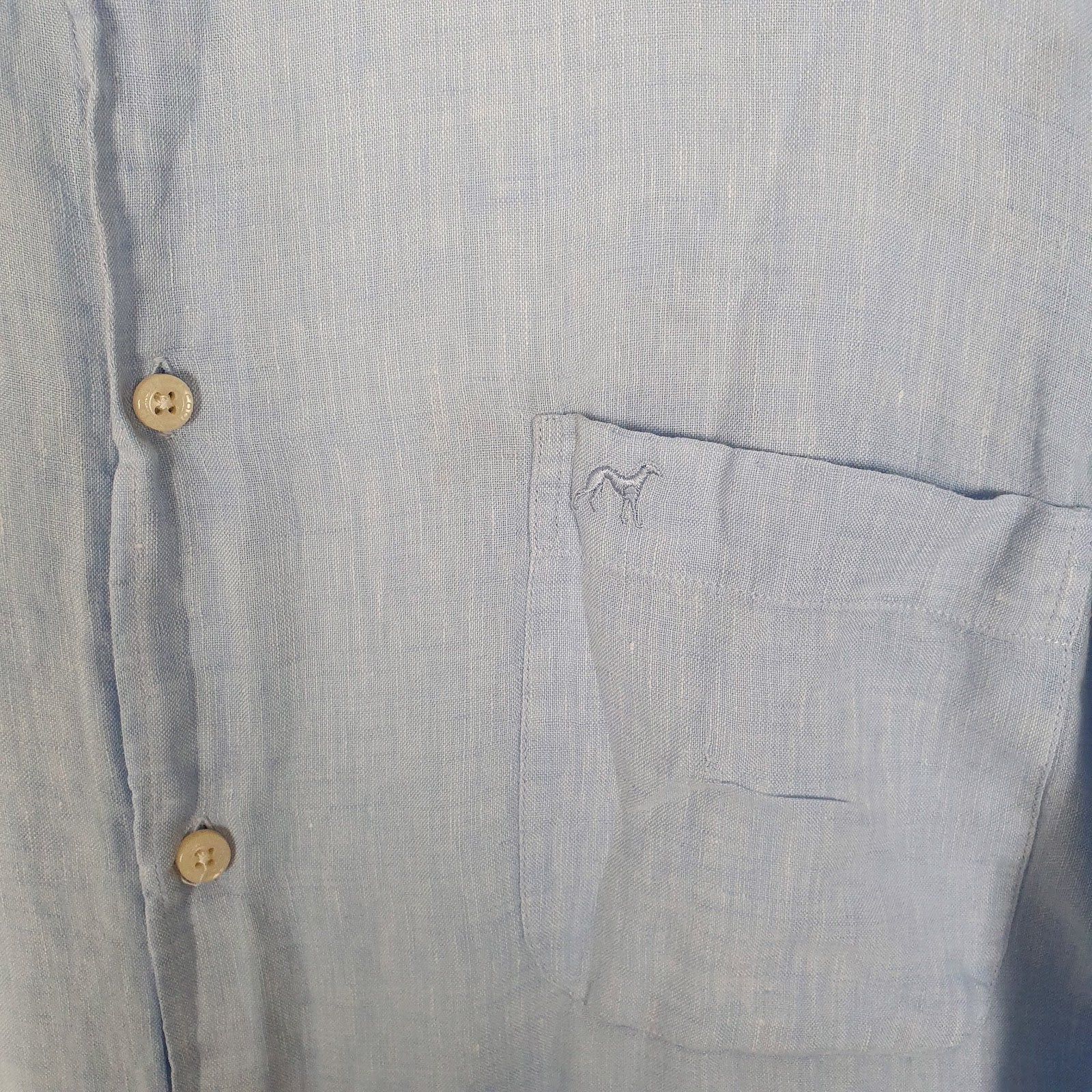 Mens Blue Sacoor   Shirt