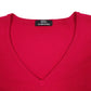 Womens Pink M&S  V Neck Jumper