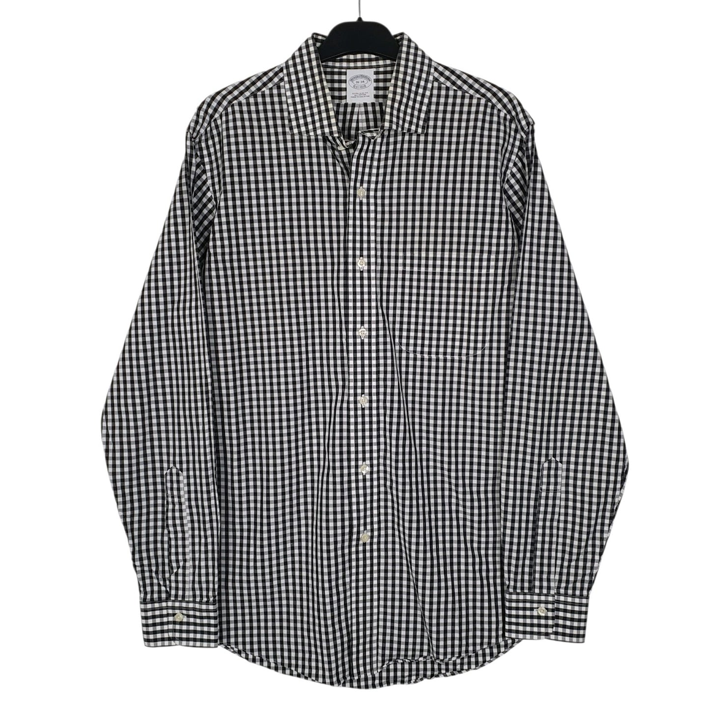 Mens Black Brooks Brothers  Long Sleeve Shirt