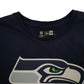 Mens Navy New Era NFL Seattle Seahawks  T Shirt