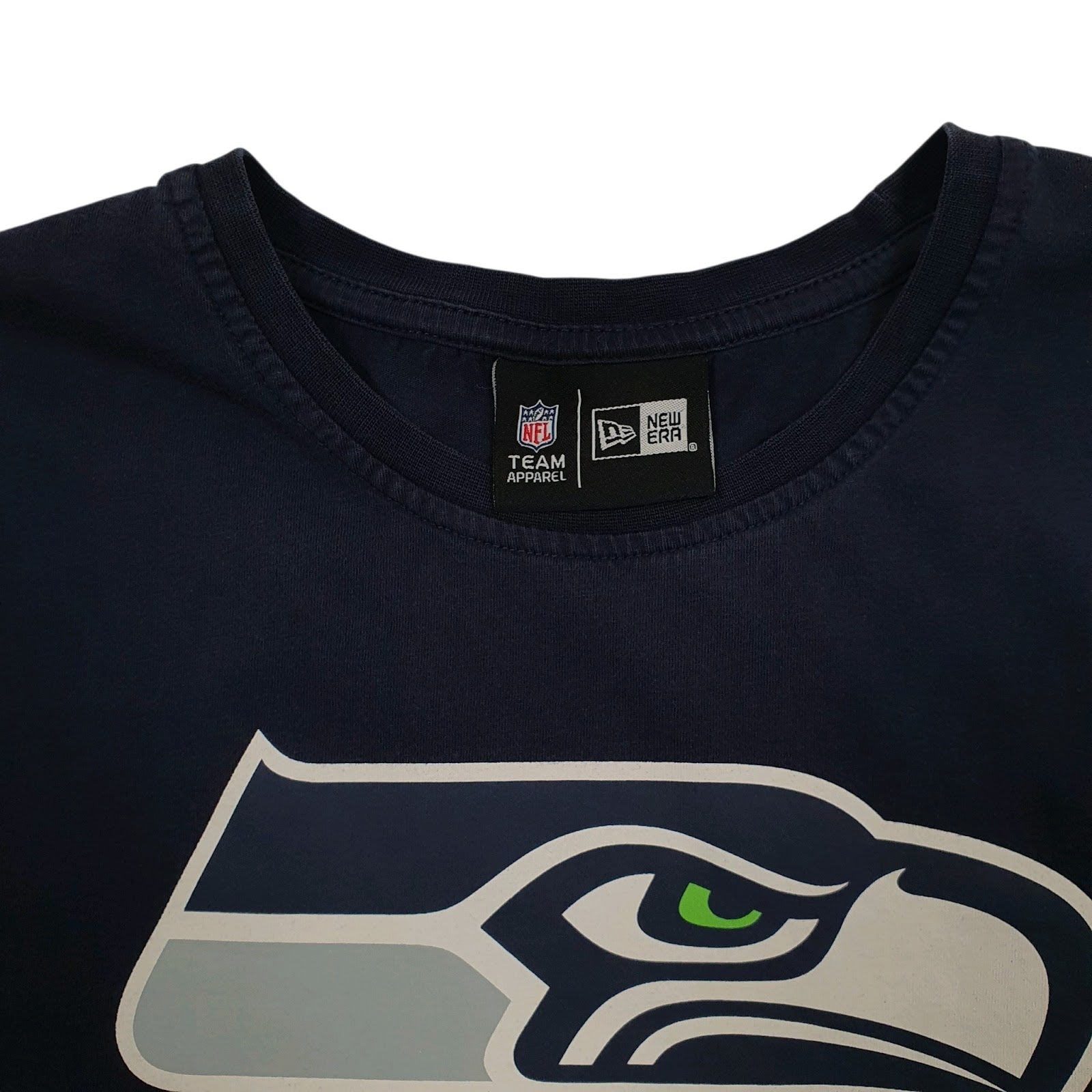 Mens Navy New Era NFL Seattle Seahawks  T Shirt