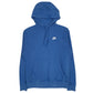 Mens Blue Nike  Hoodie Jumper