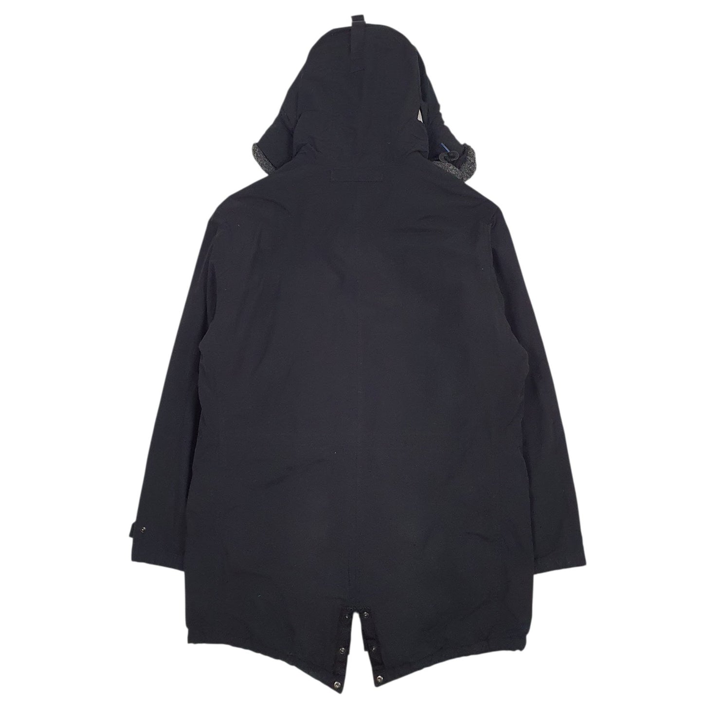Mens Black Nautica Padded  Coat