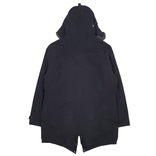 Mens Black Nautica Padded  Coat