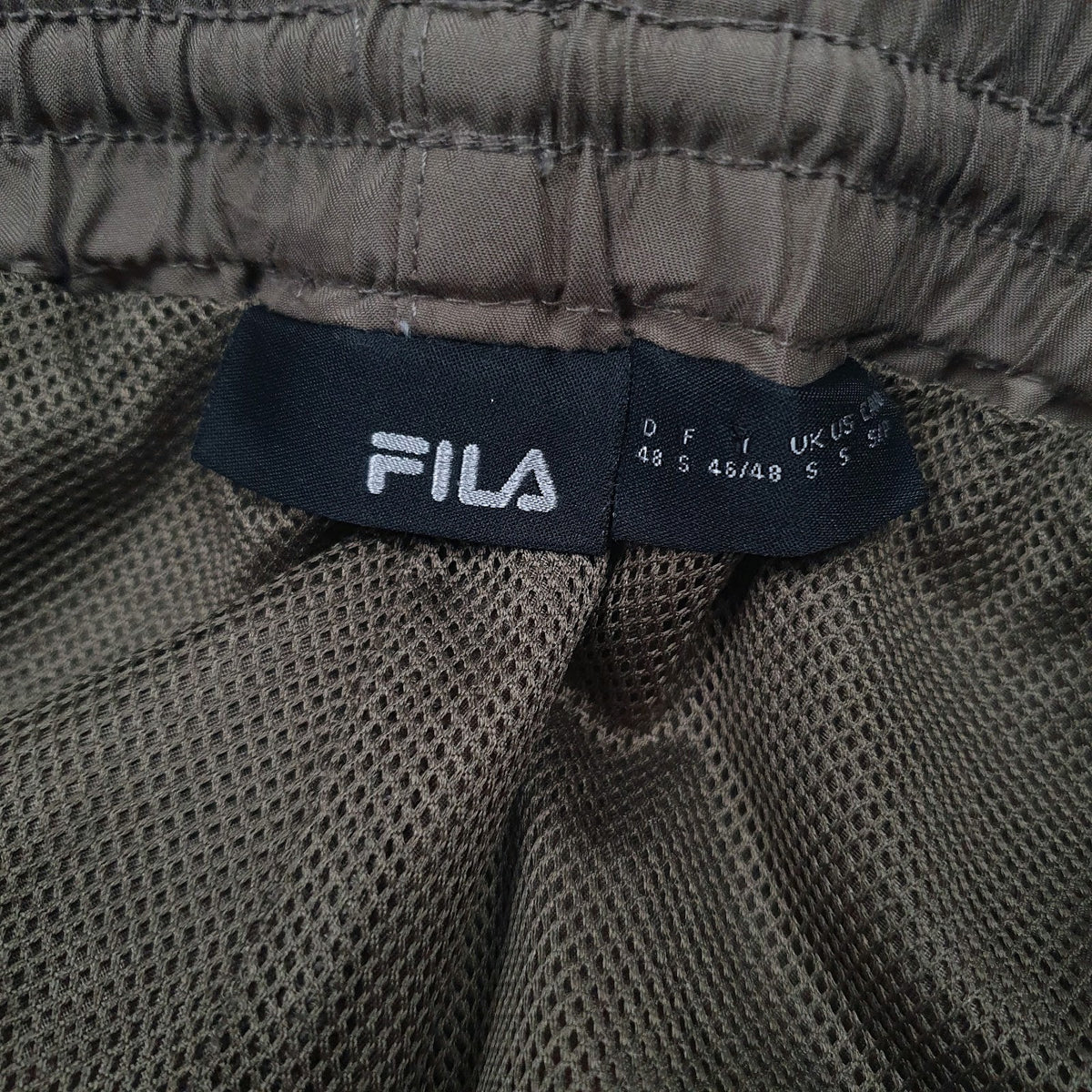 Mens Brown Fila   Trousers