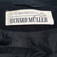 Womens Black Richard Muller Vintage  Coat