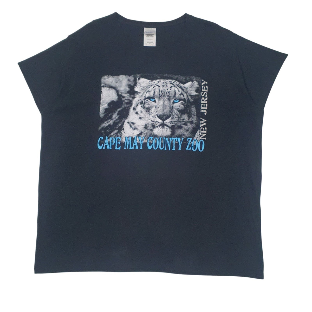 Womens Black Gildan Cape May County Zoo Short Sleeve T Shirt