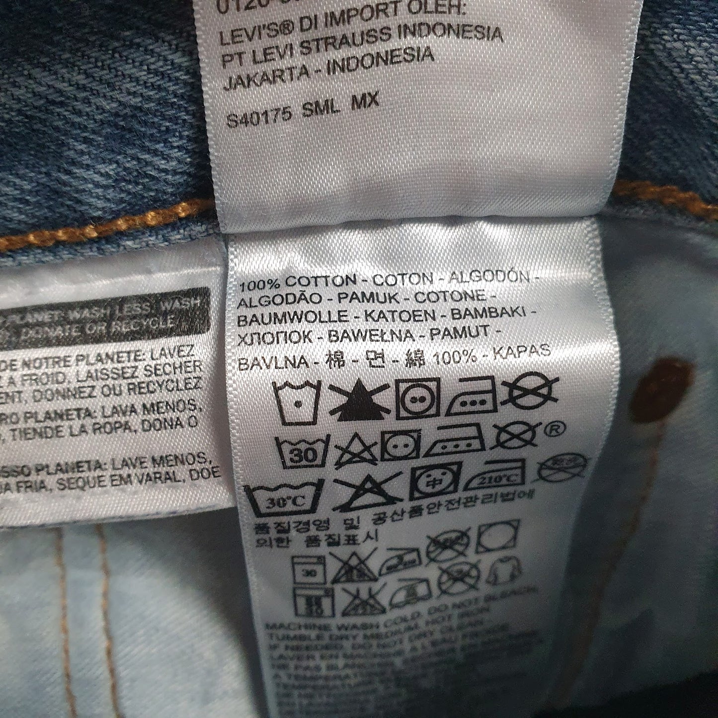 Mens Blue Levis   Jeans