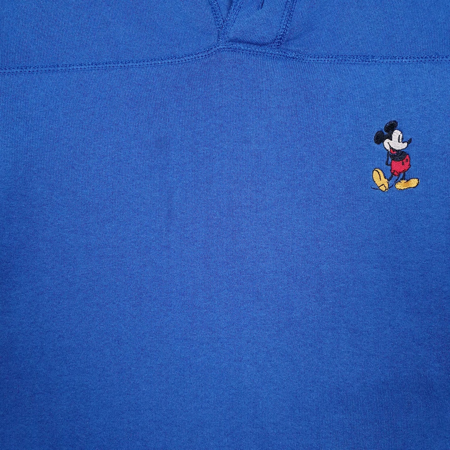 Mens Blue Disney Vintage 1980s Made In USA Mickey Mouse Crewneck Jumper