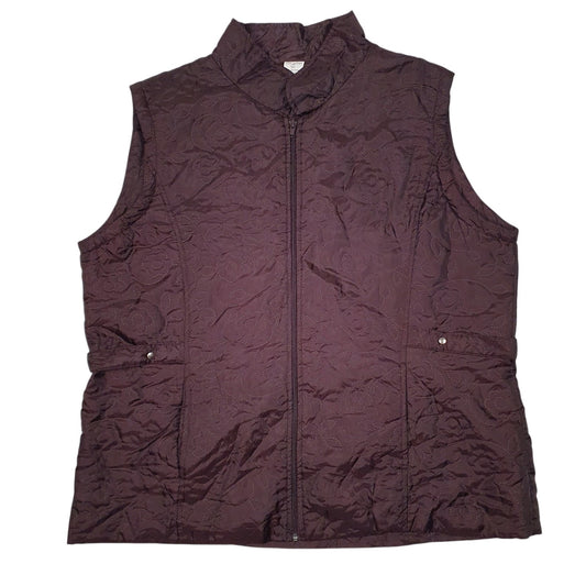 Womens Purple Anne De Lancay   Coat