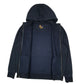 Womens Navy Carhartt Hoodie Full Zip Jumper