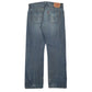 Mens Blue Levis Distressed  Jeans