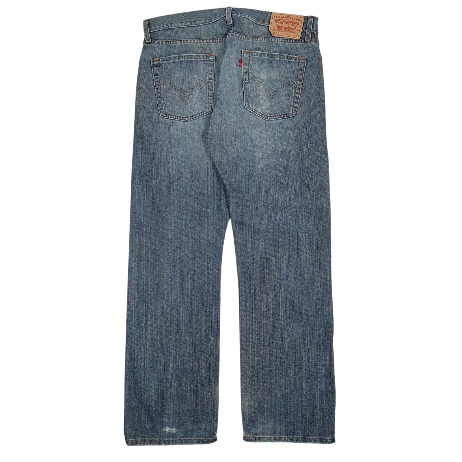 Mens Blue Levis Distressed  Jeans