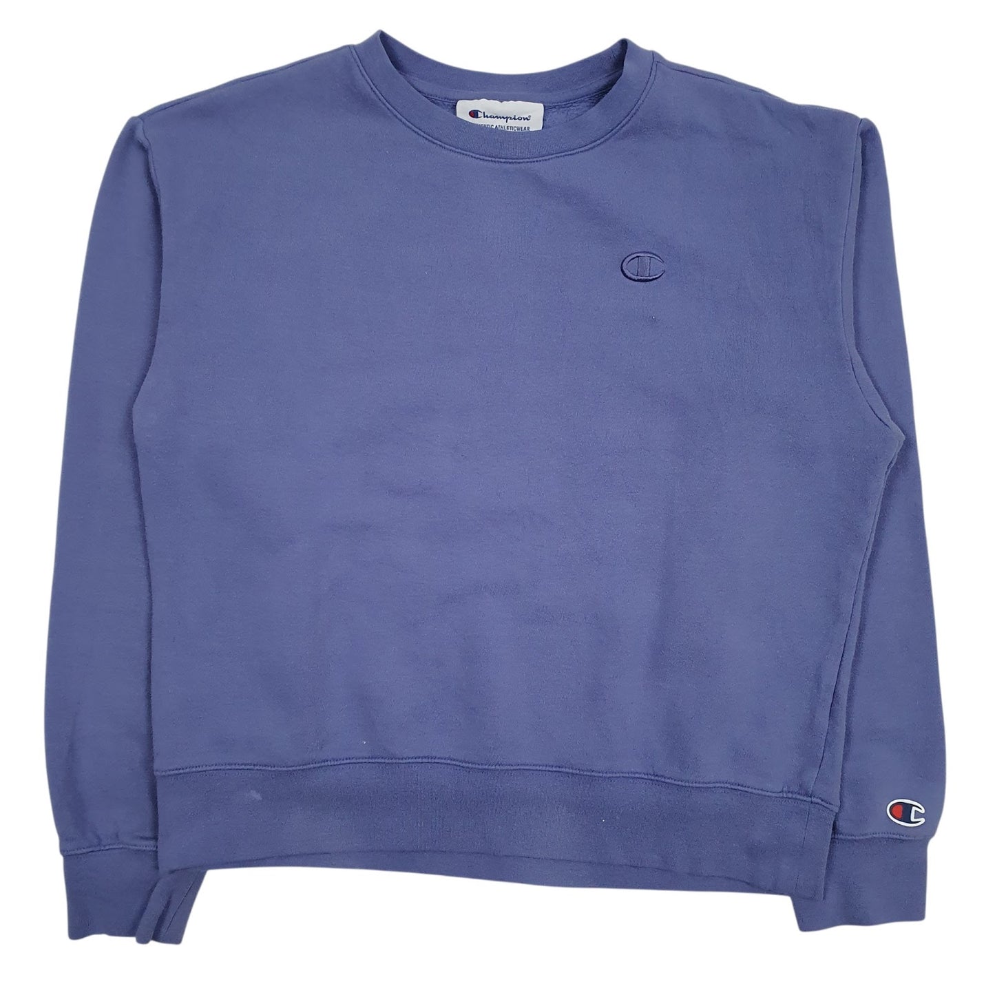 Womens Purple Champion  Crewneck Jumper