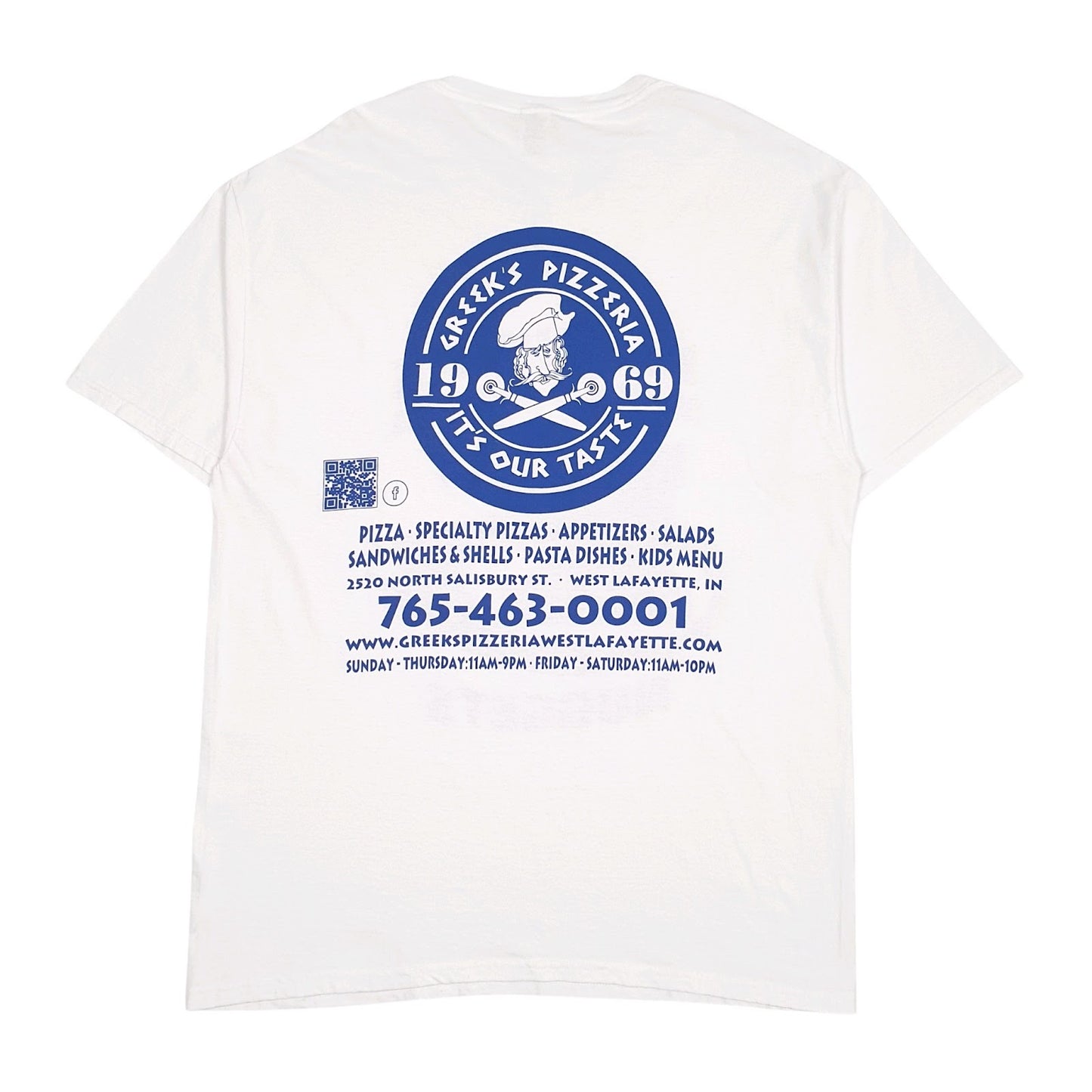 Mens White Fruit Of The Loom K Nuggets  T Shirt