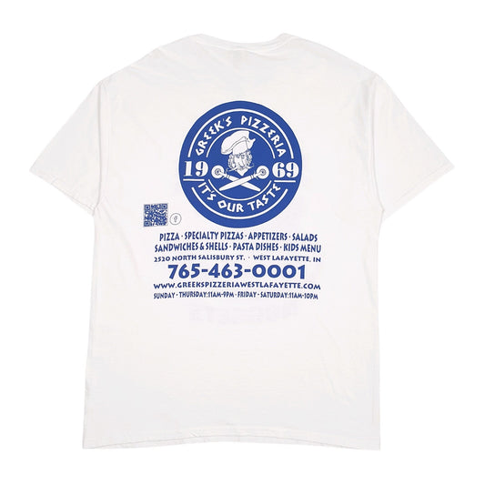 Mens White Fruit Of The Loom K Nuggets  T Shirt