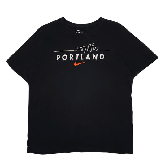 Mens Black Nike Portland Short Sleeve T Shirt