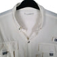 Mens White Columbia Sportswear Company PFG Fishing Omni Shade  Shirt