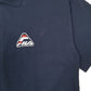 Mens Navy Fila  Cardigan Polo Shirt