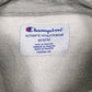 Mens Grey Champion Spellout Hoodie Jumper