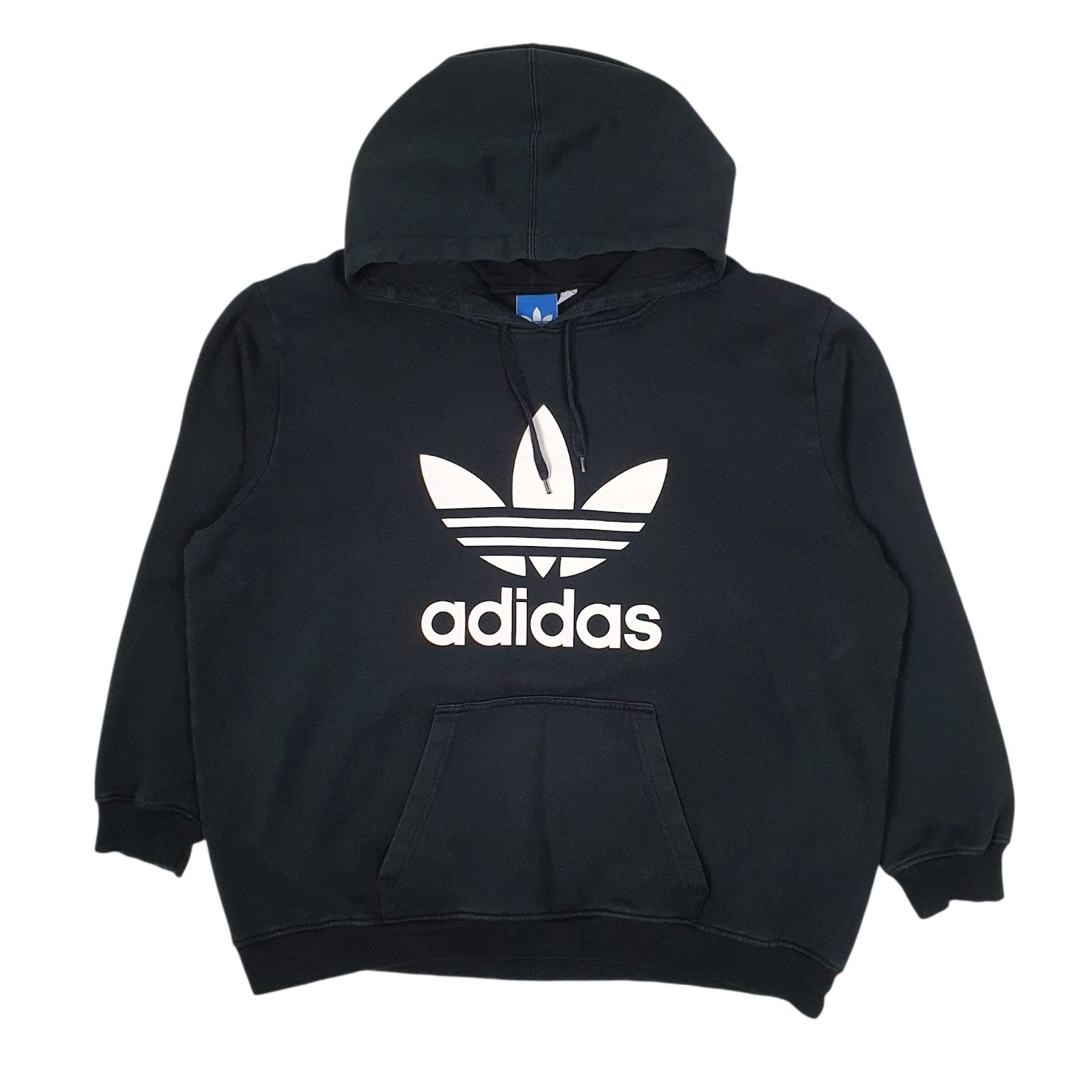 Mens Black Adidas  Hoodie Jumper