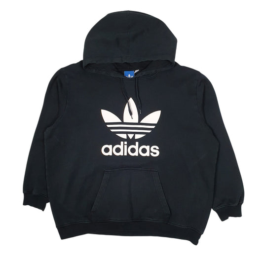 Mens Black Adidas  Hoodie Jumper